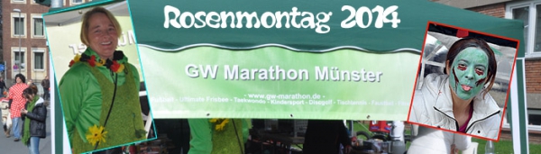 GW Marathon beim Rosenmontagszuig 2014.